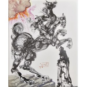 Salvador Dali, L'Entrée de l'Enfer : Cerbère