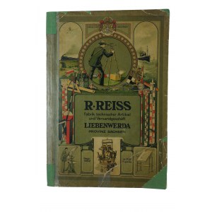 KATALOG Fabryki artykułów technicznych R.Reiss'a z Saksonii, 1913r., BOGATO ILUSTROWANY ,[AW]