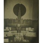 Projekt witryny sklepowej z artykułami firmy BLASK, kurs dekoracyjny 1933r. ,[AW]