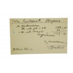 [GOŁAŃCZ] Merkur Dom Rolniczo-Handlowy w Gołańczy właściciel Fr. Zieliński, POCZTÓWKA z grudnia 1932r.