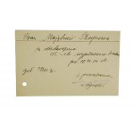 [GOŁAŃCZ] Merkur Dom Rolniczo-Handlowy w Gołańczy właściciel Fr. Zieliński, POCZTÓWKA z 30 października 1931r.