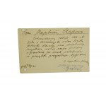 [GOŁAŃCZ] Merkur Dom Rolniczo-Handlowy w Gołańczy właściciel Fr. Zieliński, POCZTÓWKA z 29 sierpnia 1931r.