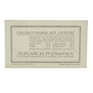[POZNAŃ] Elegancja Poznańska Aleje Marcinkowskiego 3b REKLAMA pralni odzieży