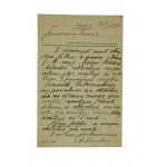 [POZNAŃ] M. Niemierkiewicz Księgarnia i skład nut POCZTÓWKA z korespondencją z dnia 28.VI.1910r.