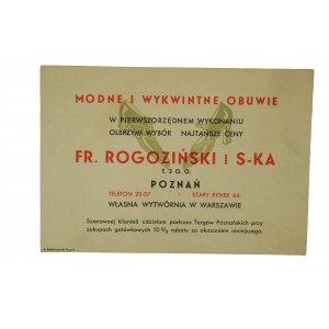 [POZNAŃ] Modne i wykwintne obuwie Fr. Rogoziński S-ka