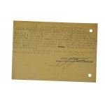 [POZNAŃ] Dom Sanitarny Sp. Z o.o. artykuły chirurgiczne, gumowe i opatrunkowe POCZTÓWKA z korespondencją 10 czerwca 1939r.
