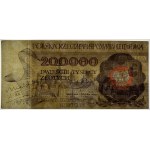 200.000 złotych 1989 - seria B - Heidrich - autograf projektanta A. Heidricha - RZADKOŚĆ