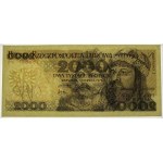 2.000 złotych 1979 - seria AL 1000013 - ciekawa numeracja - PMG 65 EPQ
