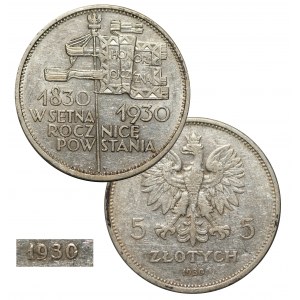 II RP, 5 złotych 1930 Sztandar - NIEOPISANY