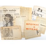 22 wycinki z gazet o Stanisławie Ignacym Witkiewiczu WITKACYM