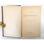 Juliusz SLOWACKI - LETTERS publ.Lviv 1883