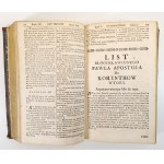 NOWY TESTAMENT PANA NASZEGO IEZUSA CHRISTUSA wyd.WROCŁAW RZADKIE! [BIBLIA SACRA TOM 2]