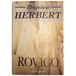 HERBERT Zbigniew - ROVIGO. WYDANIE 1, 1992