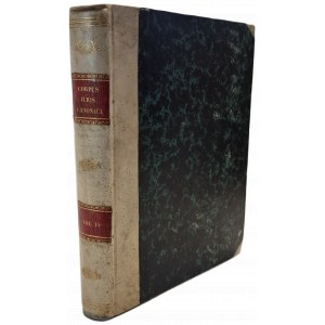 CORPUS JURIS CANONICI vol. IV wyd. ok. 1603 - zbiór prawa kanonicznego