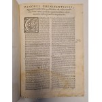CORPUS JURIS CANONICI vol. IV wyd. ok. 1603 - zbiór prawa kanonicznego
