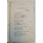 MICKIEWICZ Adam - DZIEŁA tom I, wyd. 1880 - zawiera BALLADY I ROMANSE (m.in. Romantyczność, Świteź...), SONETY, SONETY KRYMSKIE, WIERSZE RÓŻNE, POWIASTKI I BAJKI, TŁUMACZENIA