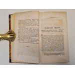 GĄSIOROWSKI Ludwik - ZBIÓR WIADOMOŚCI DO HISTORYI SZTUKI LEKARSKIEJ W POLSCE tom I wyd. 1839