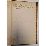 GĄSIOROWSKI Ludwik - ZBIÓR WIADOMOŚCI DO HISTORYI SZTUKI LEKARSKIEJ W POLSCE tom I wyd. 1839