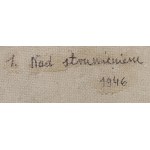 Józef Wodyński (1884 Pawłokoma u Jasla - 1947 Polanica Zdrój), U potoka, 1946