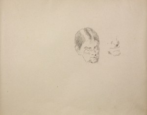 Jacek Malczewski (1854-1929), Szkice głowy siostry artysty Heleny Karczewskiej