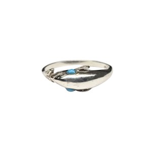 Silberner Delfinring (835)