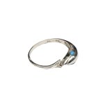 Silberner Delfinring (835)