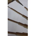 Sciarpa in bianco-verde-arancio