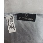 Sciarpa/borsa in seta grigia THOMSON