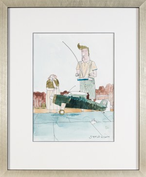 Jacek Pałucha, Zabawa samolotem, 2014