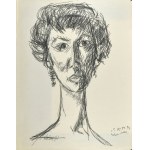 David LAN-BAR / LANDBERG (1912-1987), Popiersie kobiety, 1954
