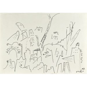 David LAN-BAR / LANDBERG (1912-1987), Komposition, 1947