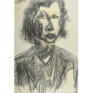 David LAN-BAR / LANDBERG (1912-1987), Popiersie kobiety, 1957