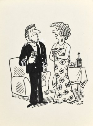 Gwidon MIKLASZEWSKI (1912-1999), A pan w którym miejscu ma tatuaż, panie admirale?
