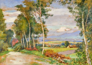Stanisław ŻURAWSKI (1889-1976), Pejzaż podgórski