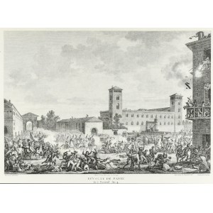 Carle VERNET (1758-1836), Ribellione a Pavia, 1850 ca.