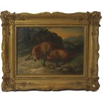 Europa, AN, Gemälde von Schlingen 1860