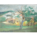 BIENIEK Ignacy (1925 Bystra - 1993 Wrocław) - Pejzaż.