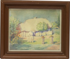 Jan SZCZERBINIENKO, XX w., W pasiece, 1926