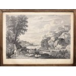 Thomas Major (Jorma 1714-1799), [Wiosna nad Rodanem], 1750-1774