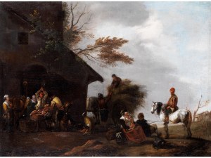 Philips Wouwerman, 1619 Haarlem - 1668 ebenda, zug.