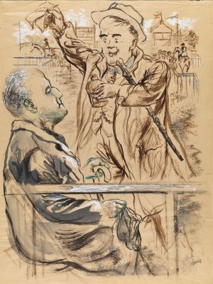 George Grosz, eigentlich "Georg Ehrenfried Groß",1893 Berlin - 1959 ebenda