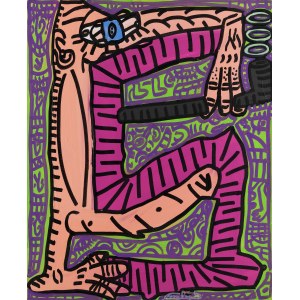 Robert Combas, 1957 Lyon, Tätig in Paris