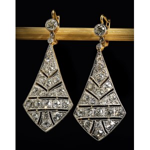 Orecchini con diamanti