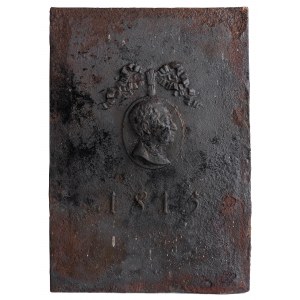 Kamin-Eisenplatte „König Max I. Joseph von Bayern“