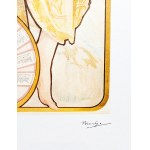 Alphonse Mucha (1860 - 1939), Biscotti Lefèvre Utile, litografia edizione 80/100