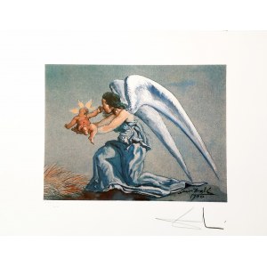 Salvador Dali (1904 - 1989), Bez tytułu, litografia, (edycja MDLXXVIII/MM)