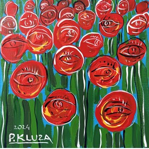 Paweł Kluza (nato nel 1983), Rose rosse, 2024
