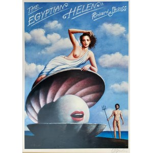 Rafal Olbinski (b. 1943), The Egyptian Helen by Richard Strauss, poster