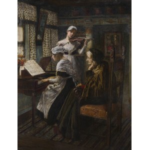 Walther Firle (1859 Wrocław - 1929 Monachium), Muzykowanie