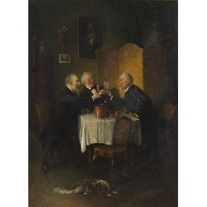 Hans Lassen (1857 Hadersleben - 1938 Ratingen), Toast, 1903